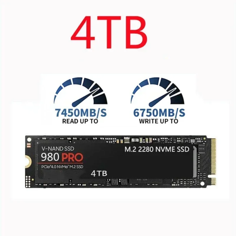 Pcie 4.0 4Tb 2280 Ssd 7450Mbps - أصلي 980 PRO M.2 2280 NVMe